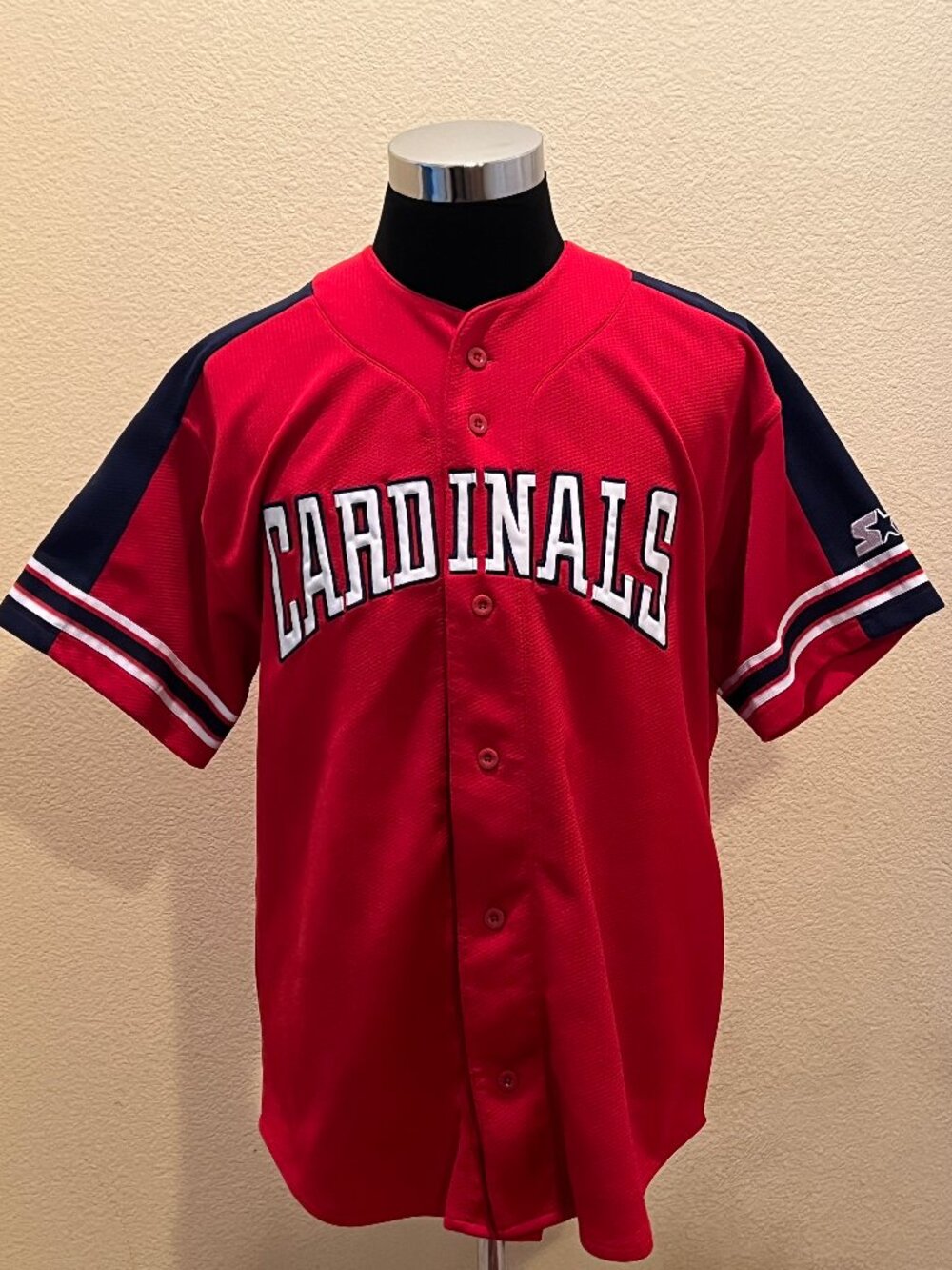 Starter St. Louis Cardinals Mark McGwire #25 MLB Jersey Mens M Red